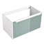 Meuble-lavabo compact 36 po, teint et meuble-lavabo, conception d'armoire tendance