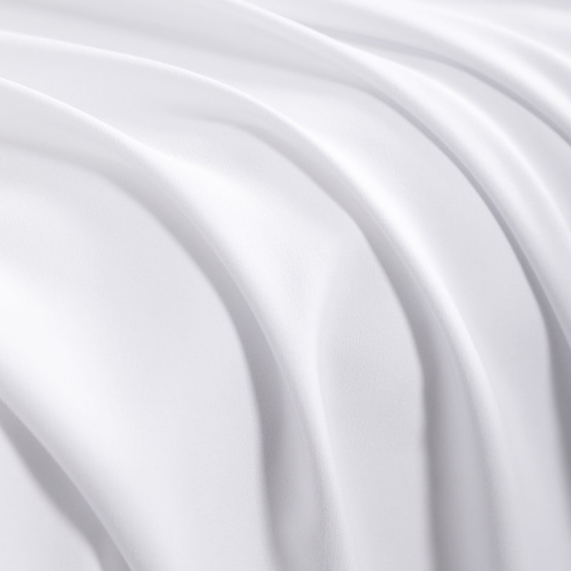 3PC 1800 Series Soft Microfiber Sheet Set, Twin Extra Long Sheet Set with 1 Pillowcase, White