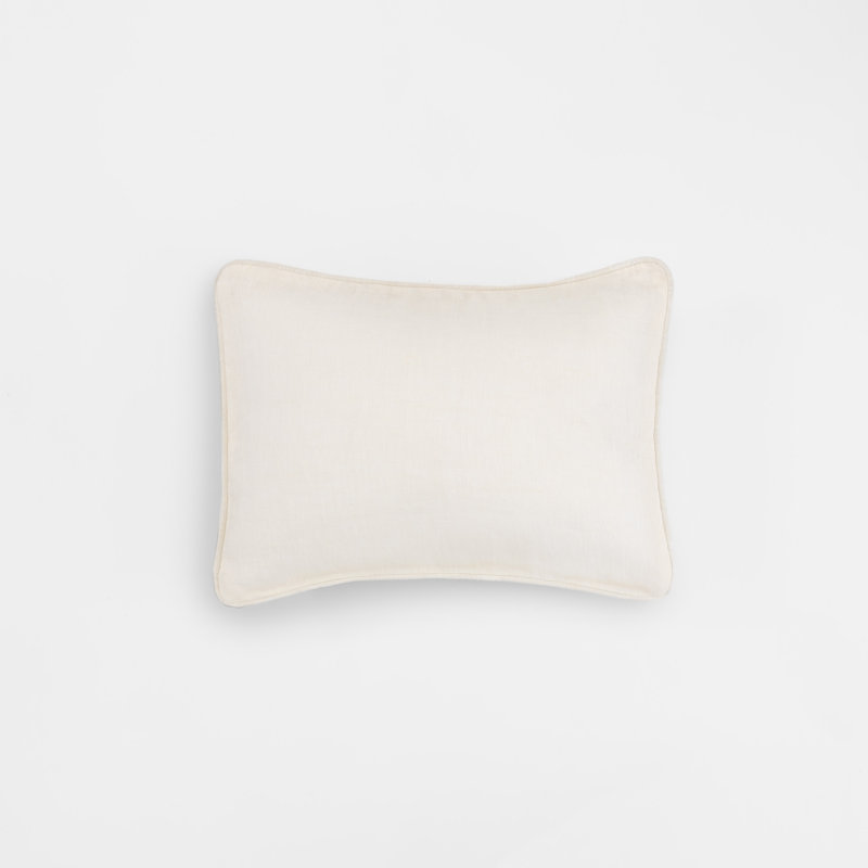 Linen Lumbar Pillow Cover & Insert