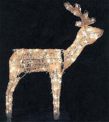 Let it snow animé 3d debout deer
