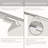 Shattered 4-Panel Single Rail Panel Track Extendable 34"-57" W x 91.4"H, Panel width 15.75"