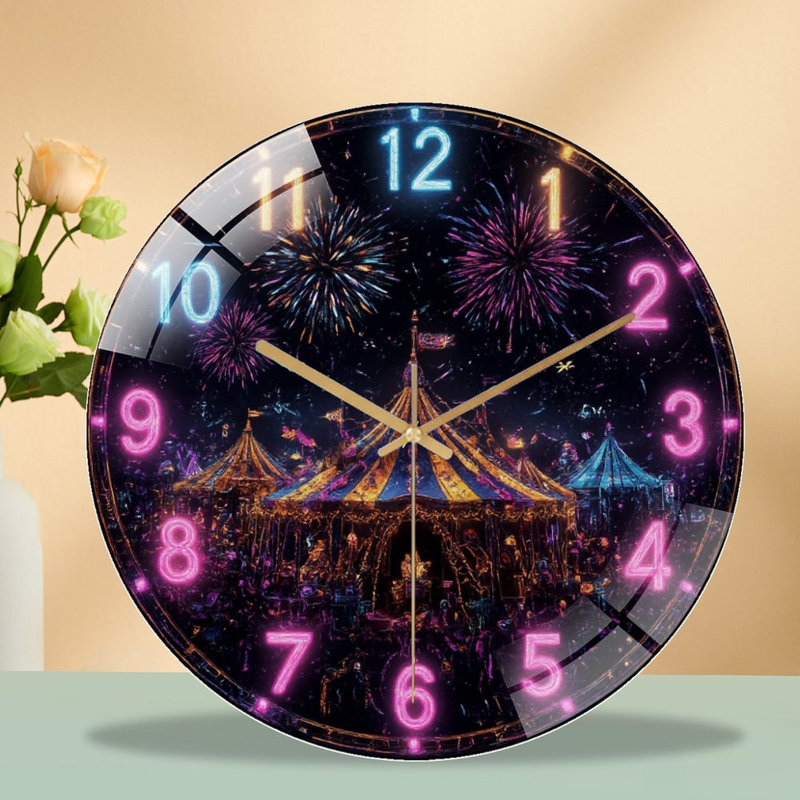 Horloge murale 12 po