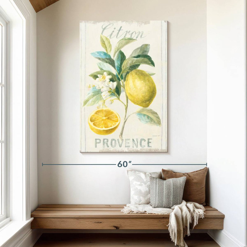 Yarlin Floursack Lemon IV, 48" H x 32" W