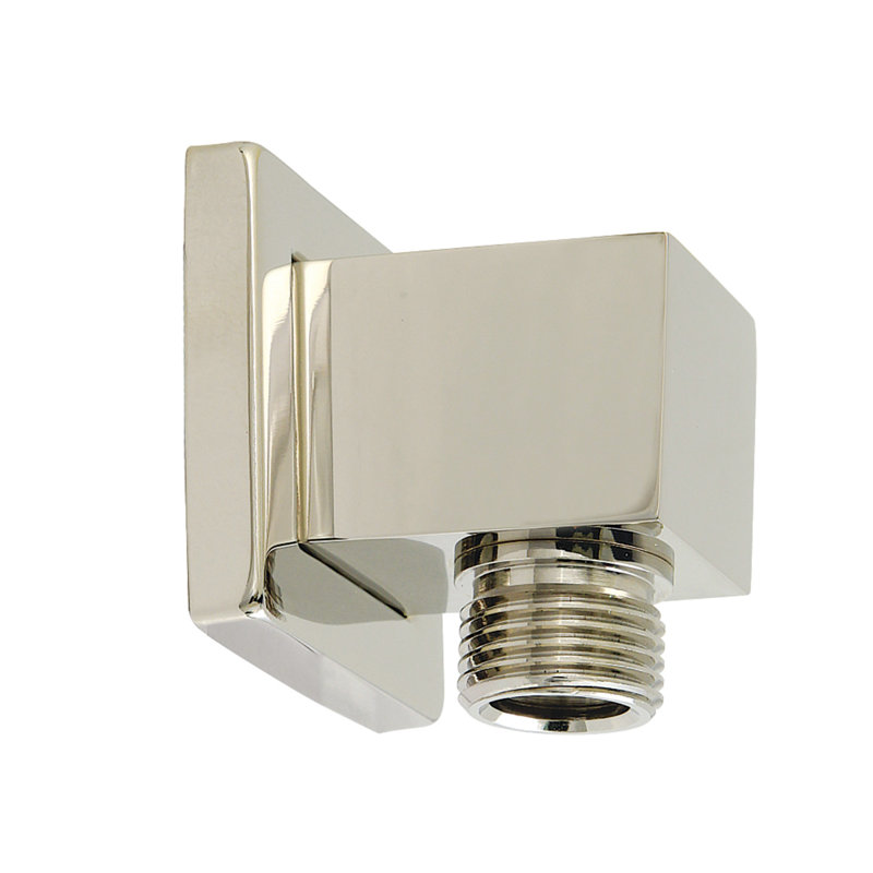 Kingston Brass Claremont Wall Mount Supply Elbow, Polished Nickel