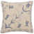 Beige / bleu géométrique 2