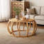 Solid Wood Frame Coffee Table