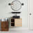 Bucharest 24'' Single Bathroom Vanity with Plastic Top with Mirror