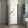 Alliance Swing BG 30” W x 66” Semi-Frameless Shower Door