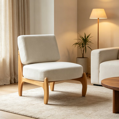 Teddy Armless Leisure Accent Chair