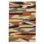 Flatweave Wool Ikat Area Rug in Multi
