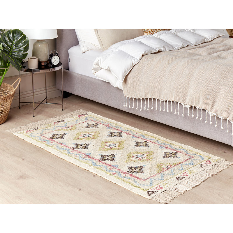 Candius Geometric Hand Woven Area Rug, Rectangle 80 x 150cm