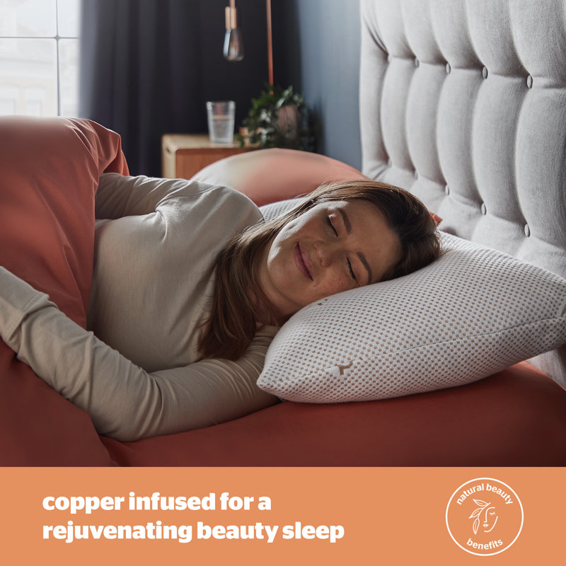 Wellbeing Collection Copper Infused Pillow