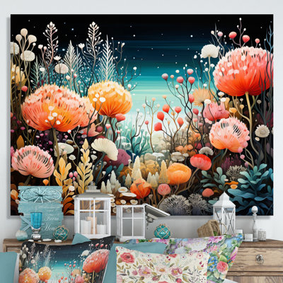 Underwater Coral Reef Profondeurs I - reproduction sur toile