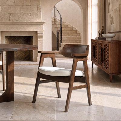 Chaise de salle à manger incurvée Hayes