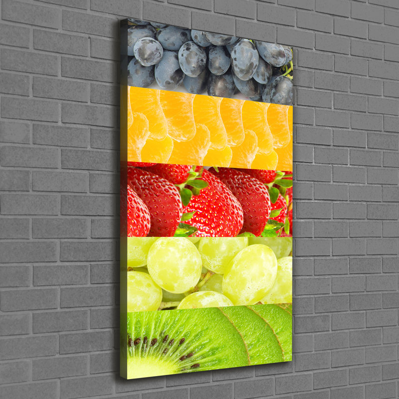 Millen Fruits - Wrapped Canvas Print