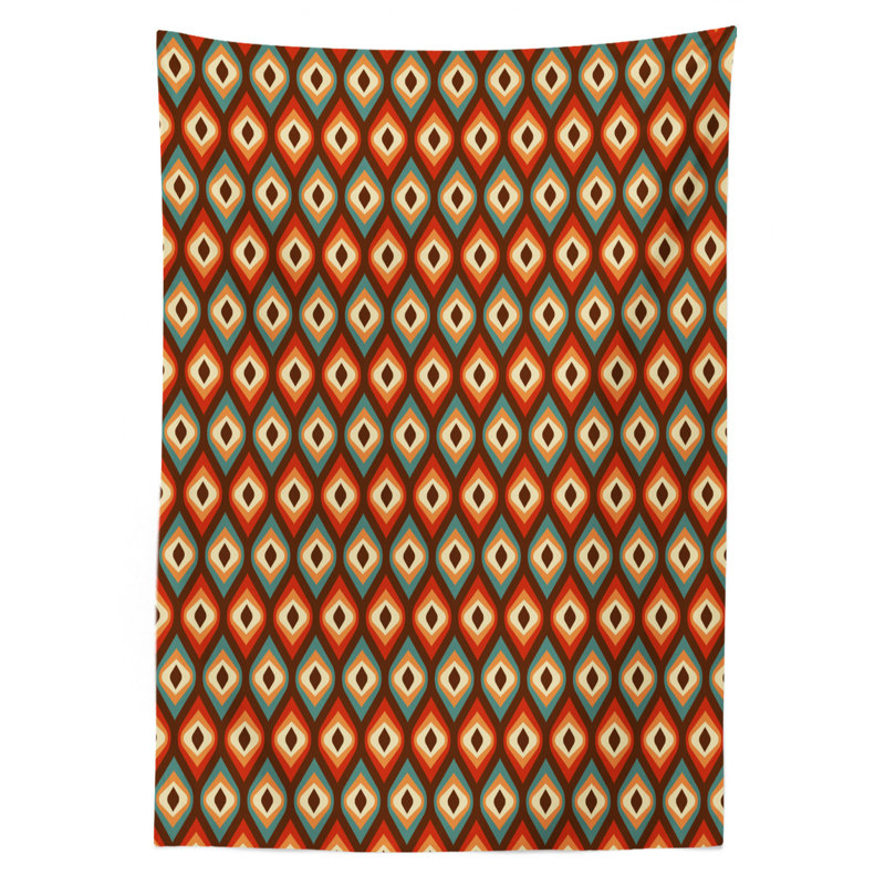 Geometric Tablecloth, 70" x 52"