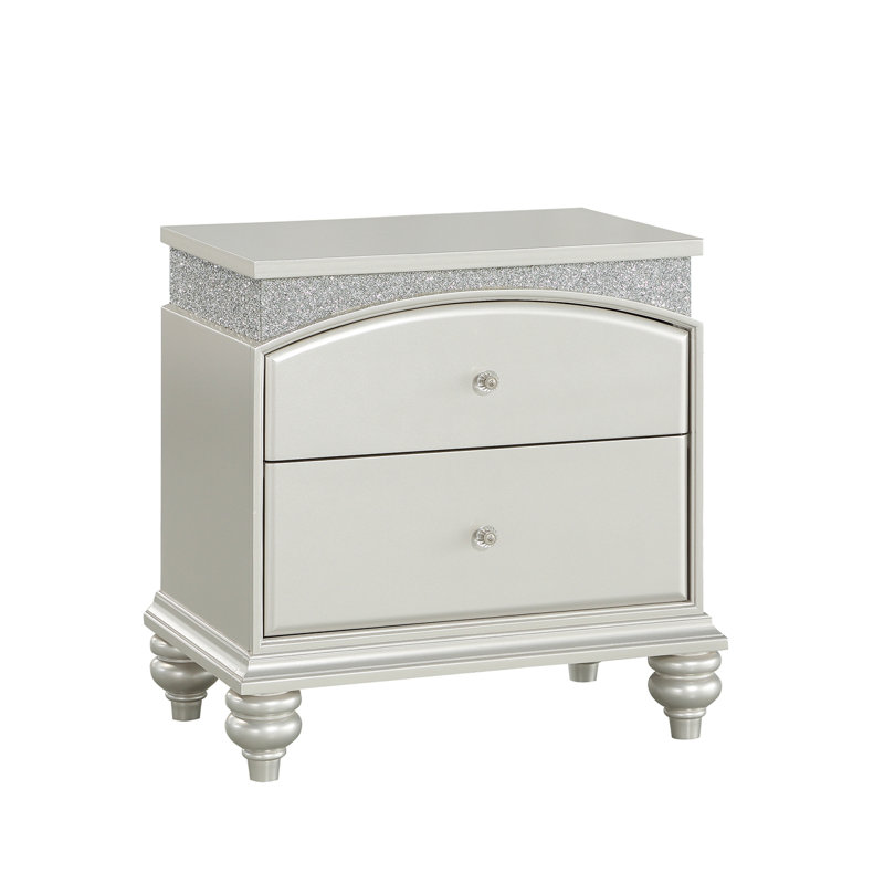 Table de chevet Maverick Platinum
