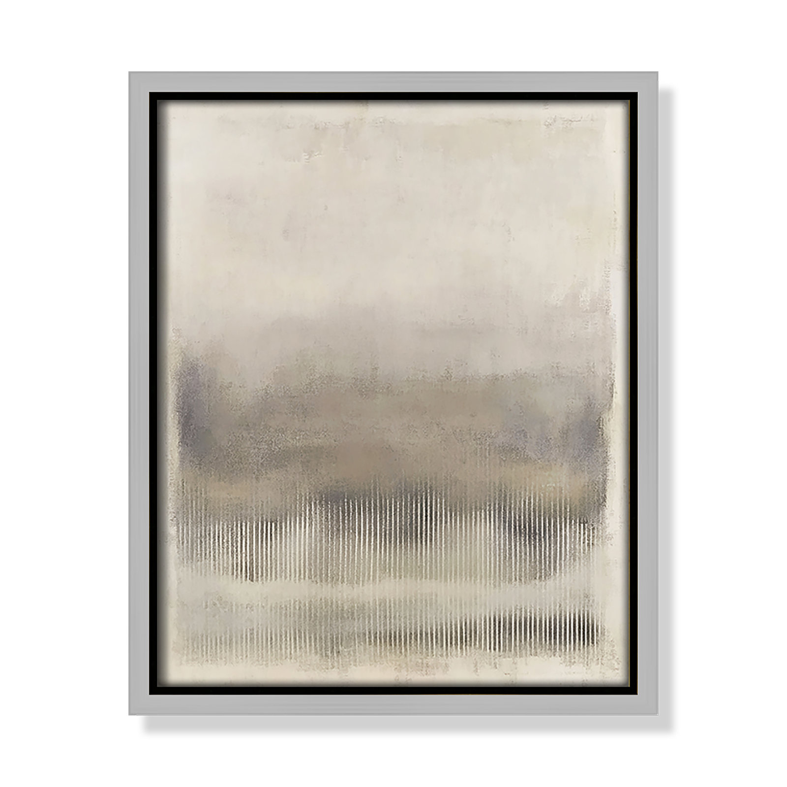 Balanced Silence II Print by Irena Orlov, 11.5" H x 9.5" W, Silver Floater