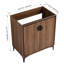 Meuble-lavabo autoportant 30 po, 2 portes, armoire de salle de bain