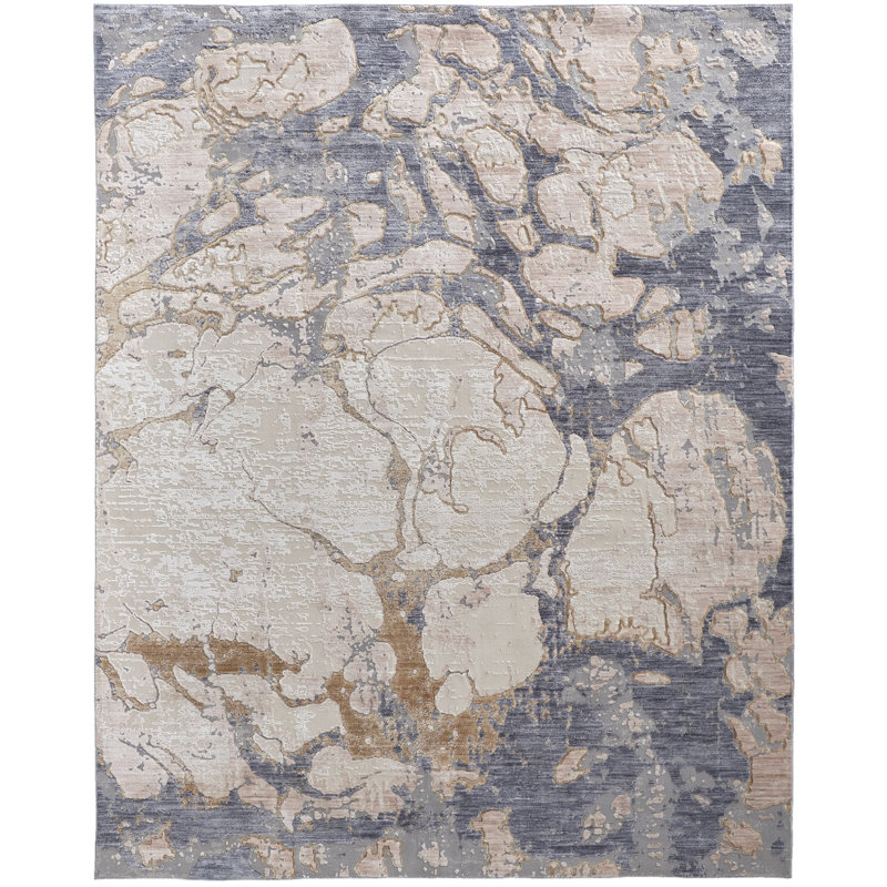 Zarke Abstract Rug, Rectangle 3' x 5'