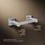 Parallel™ Pivoting Toilet Paper Holder, Wall-Mount Bathroom Toilet Paper Holder-1577138258
