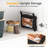 1000W Portable Panini Press Sandwich Maker