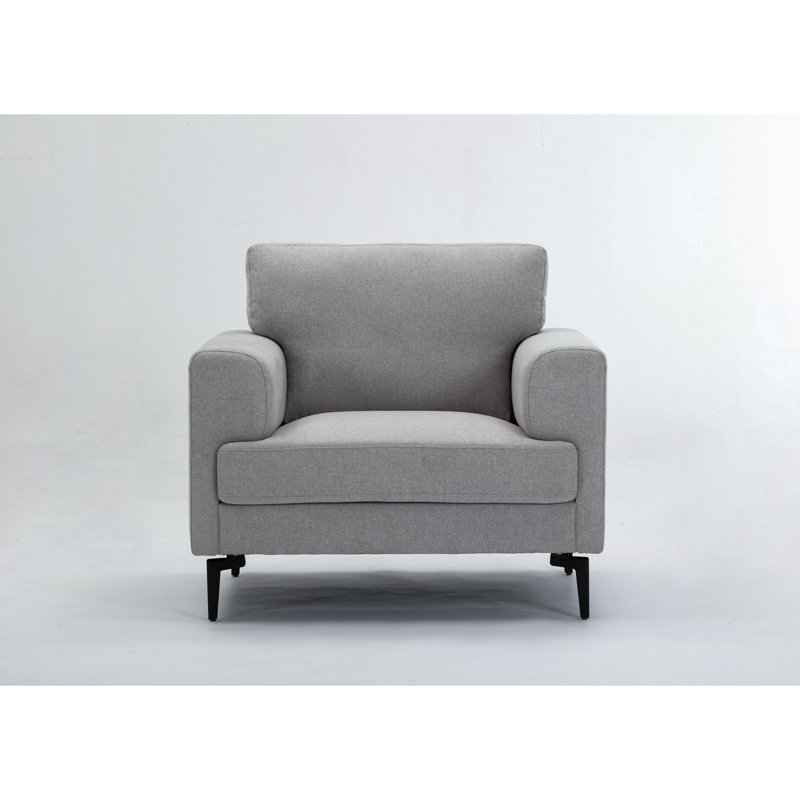 Chaise d'appoint avec pieds en métal