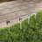 Mosaic Multicolor Solar Powered Integrated LED Metal Pathway Light Pack