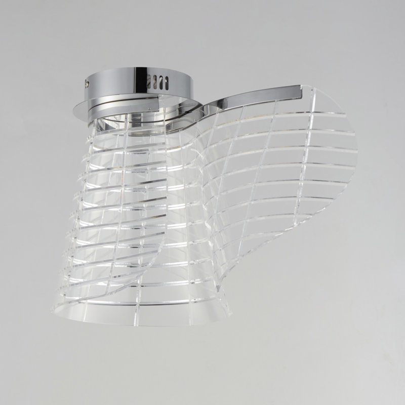 Cohlton-Flush Mount, Polished Chrome