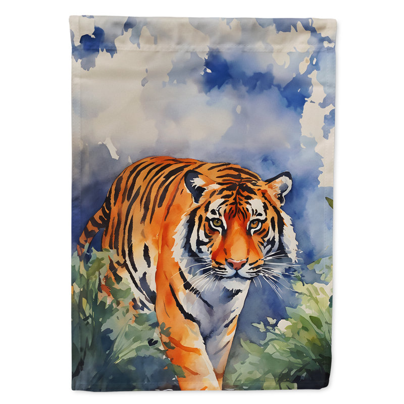 Drapeau de jardin en polyester double face H 15,5 po x l 11,25 po
