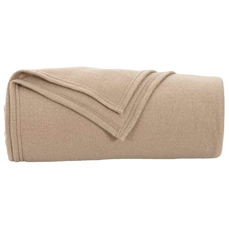 5.5-51 Throw Blanket, Camel, 200cm x 150cm