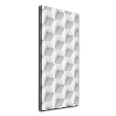 3D Abstraction - Wrapped Canvas Print