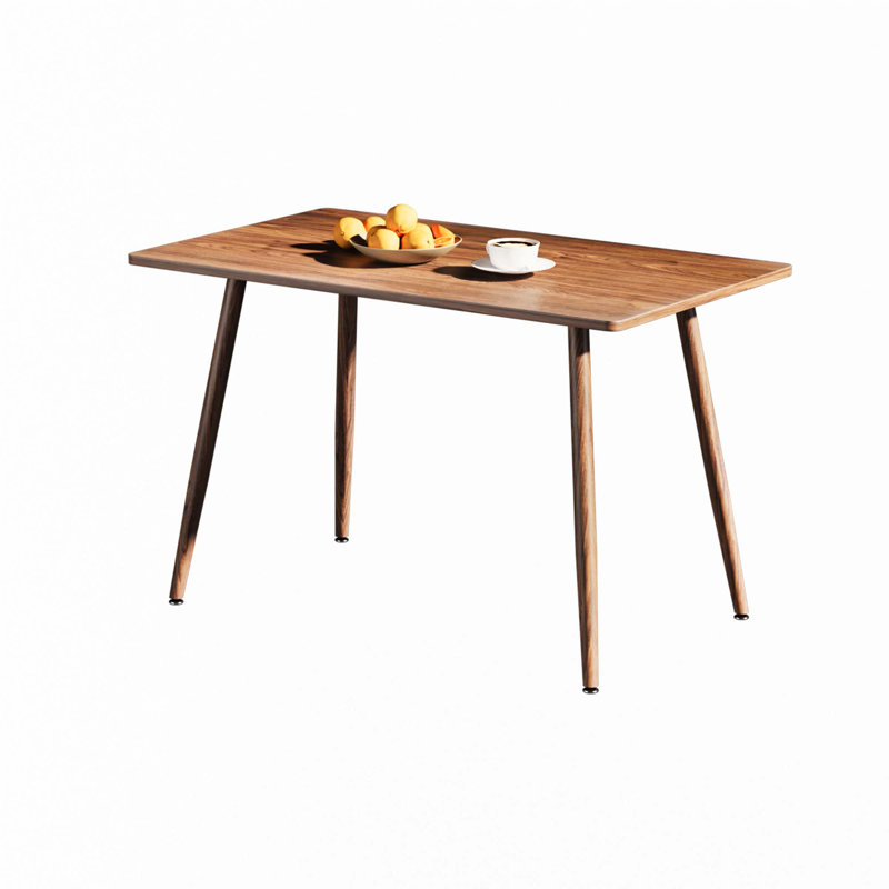 47"Dining Table(Only Table), Walnut, Walnut