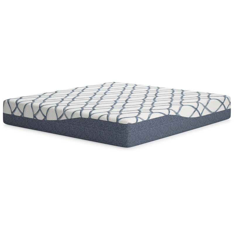 Signature Design By Ashley Chime Elite 2.0 Ultra Plush Memory Foam Mattress, King, 12''
