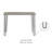 Rankin Woodgrain Desk with Hairpin Legs-68462423