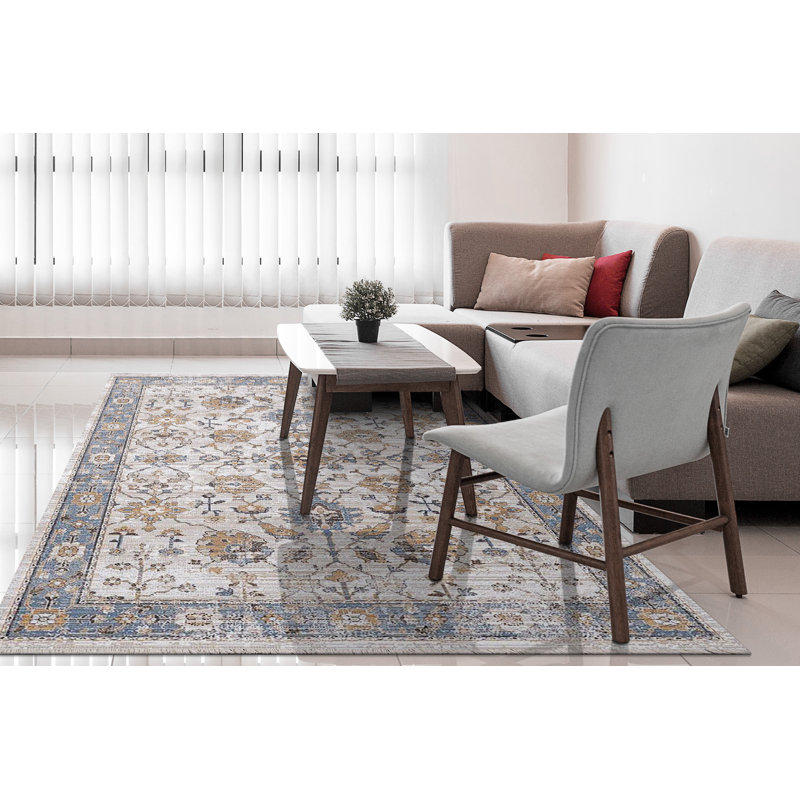 Oriental Indoor Rug, Rectangle 5'3" x 7'7"