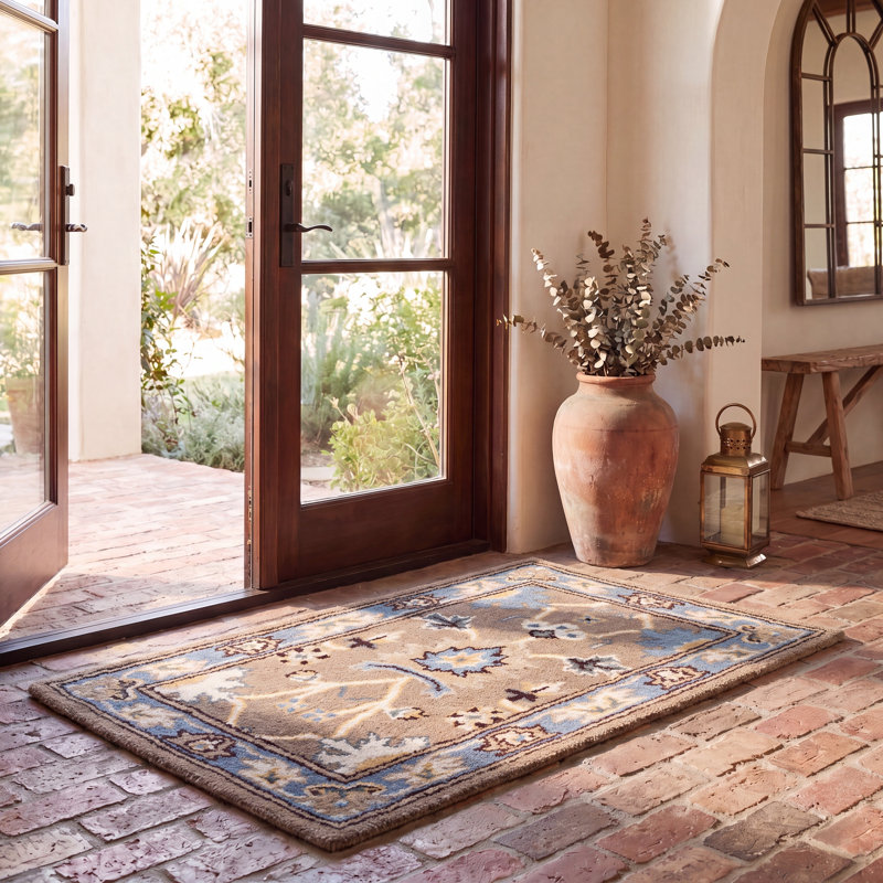 Cranmore Hand Tufted Wool Oriental Rug, Rectangle 2' x 3'