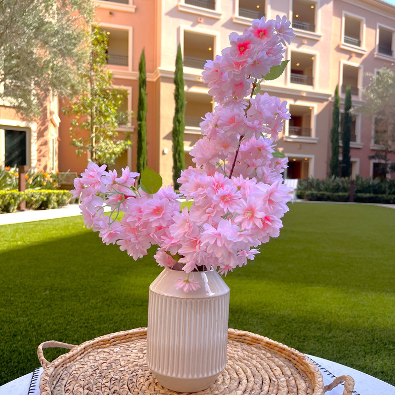 Cherry Blossom Arrangement in Vase