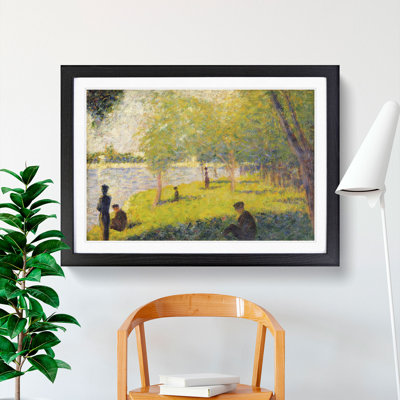 Study for La Grande Jatte Vol.2 by Georges Seurat - Picture Frame Painting