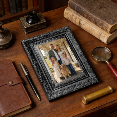 Cadre photo pour animal de compagnie 1PC 5 "x 7" noir