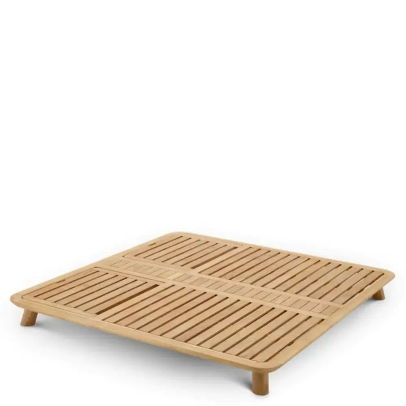Weston Outdoor Teak Chaise Lounge