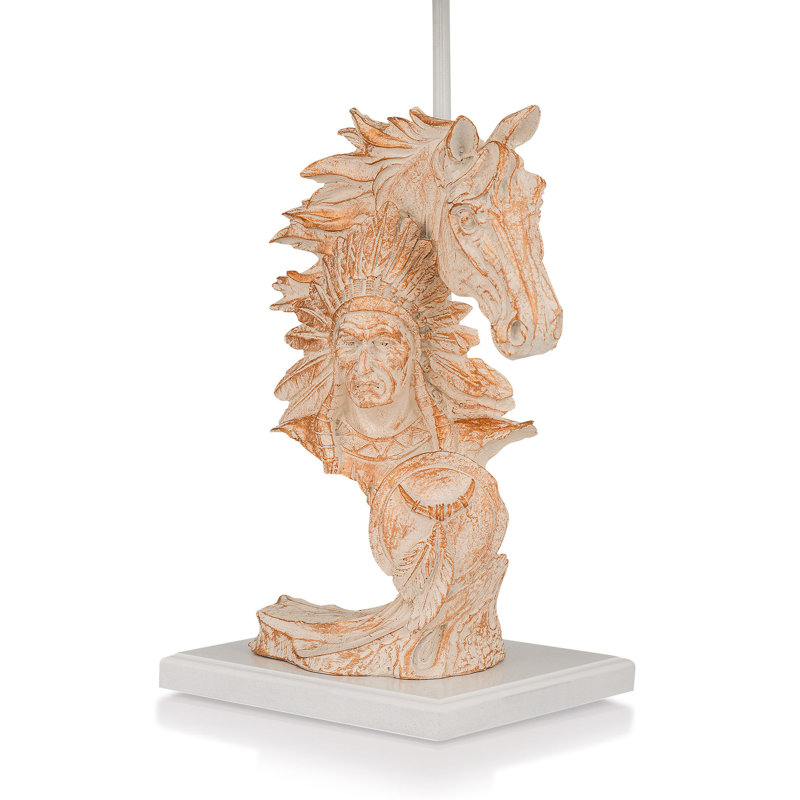 Lampe de table en métal Adrain