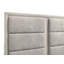 Lit plateforme rembourré Farre Queen gris délavé-1126889869