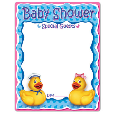 Just Duckie Partygraph - 23 po x 18 po - paquet de 12