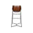 Jobin Upholstered Counter Stool with Metal Frame-439600026-439600021