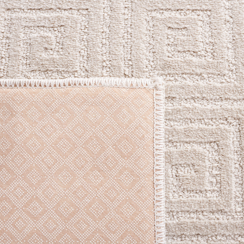 Jamiyl Pattern And Solid Performance Solid Color Rug, Rectangle 8' x 10'