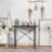 Scoggins Black Console Table