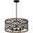 5 - Light Dimmable Drum Chandelier