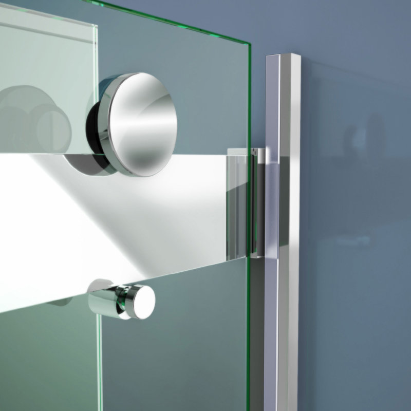 DreamLine JT055, joint en vinyle transparent, longueur 75 1/3 po, pour porte de douche en verre de 5/16 po (8 mm)