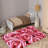 Exquisite Soft Pile Rug with Intricate Floral Print for a Touch of Elegance in Your Living Space-1786743775